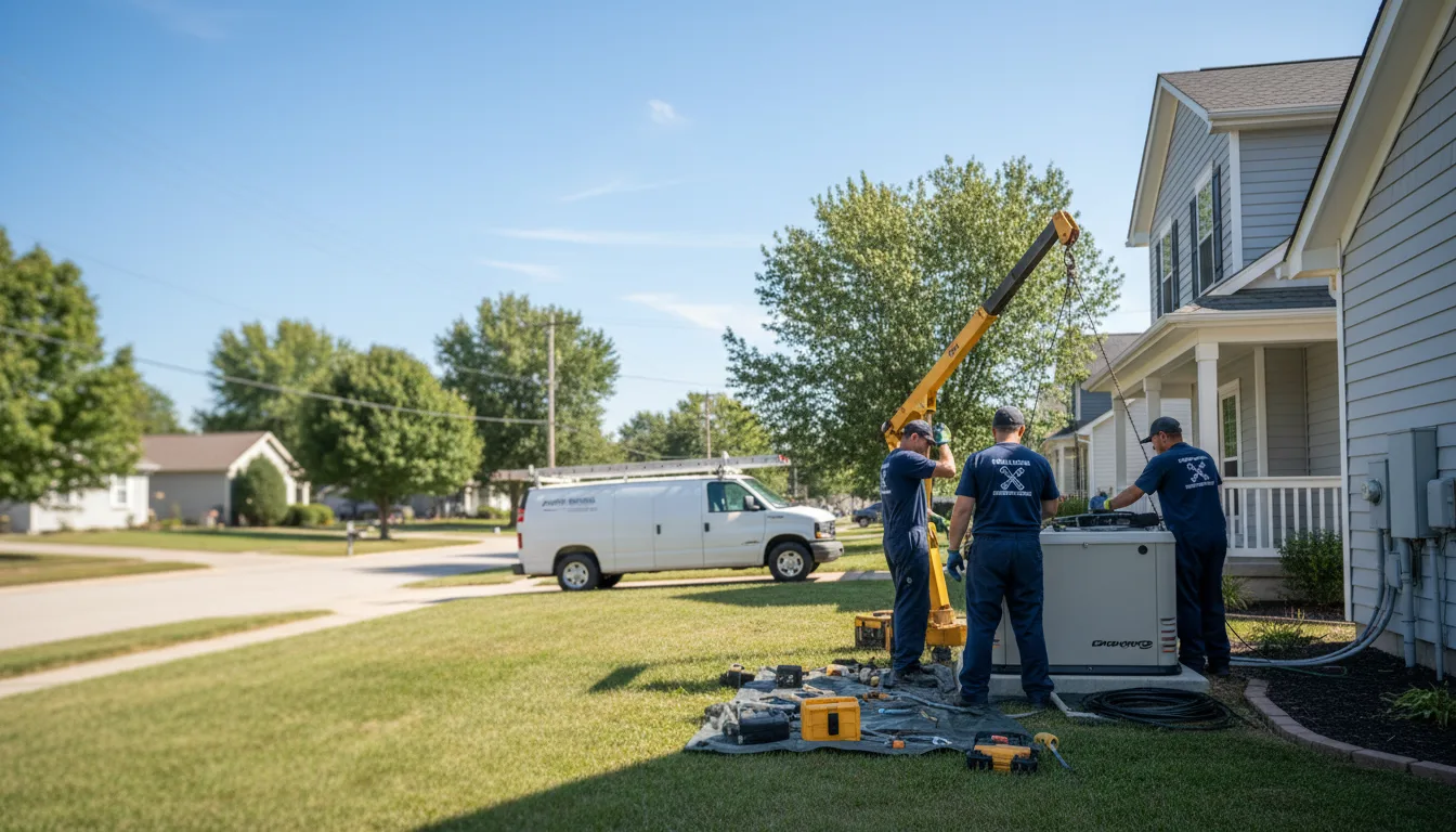 Generator Installation in De Graff, OH near me
